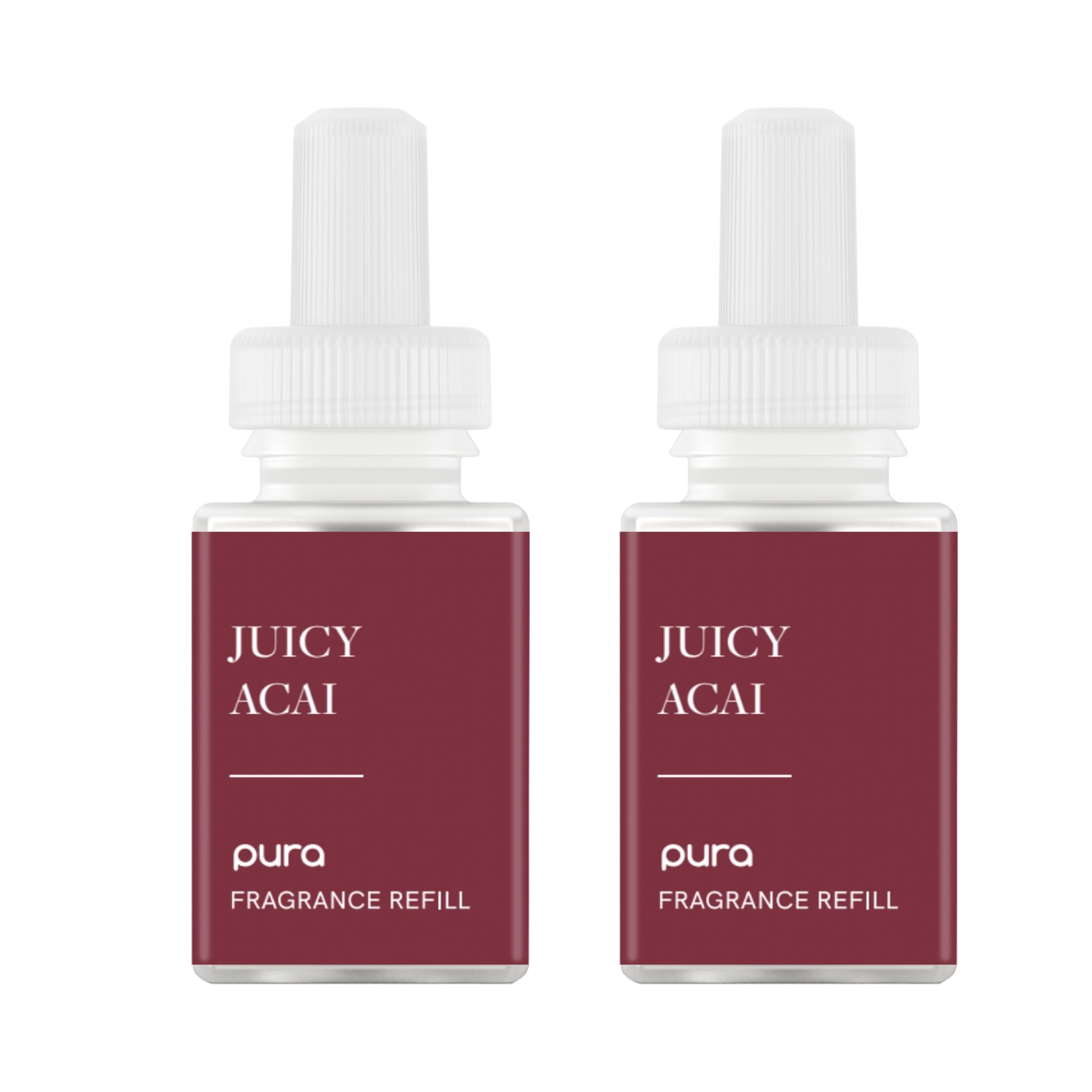 Pura Open Air Juicy Acai refill bottle for lasting fragrance.