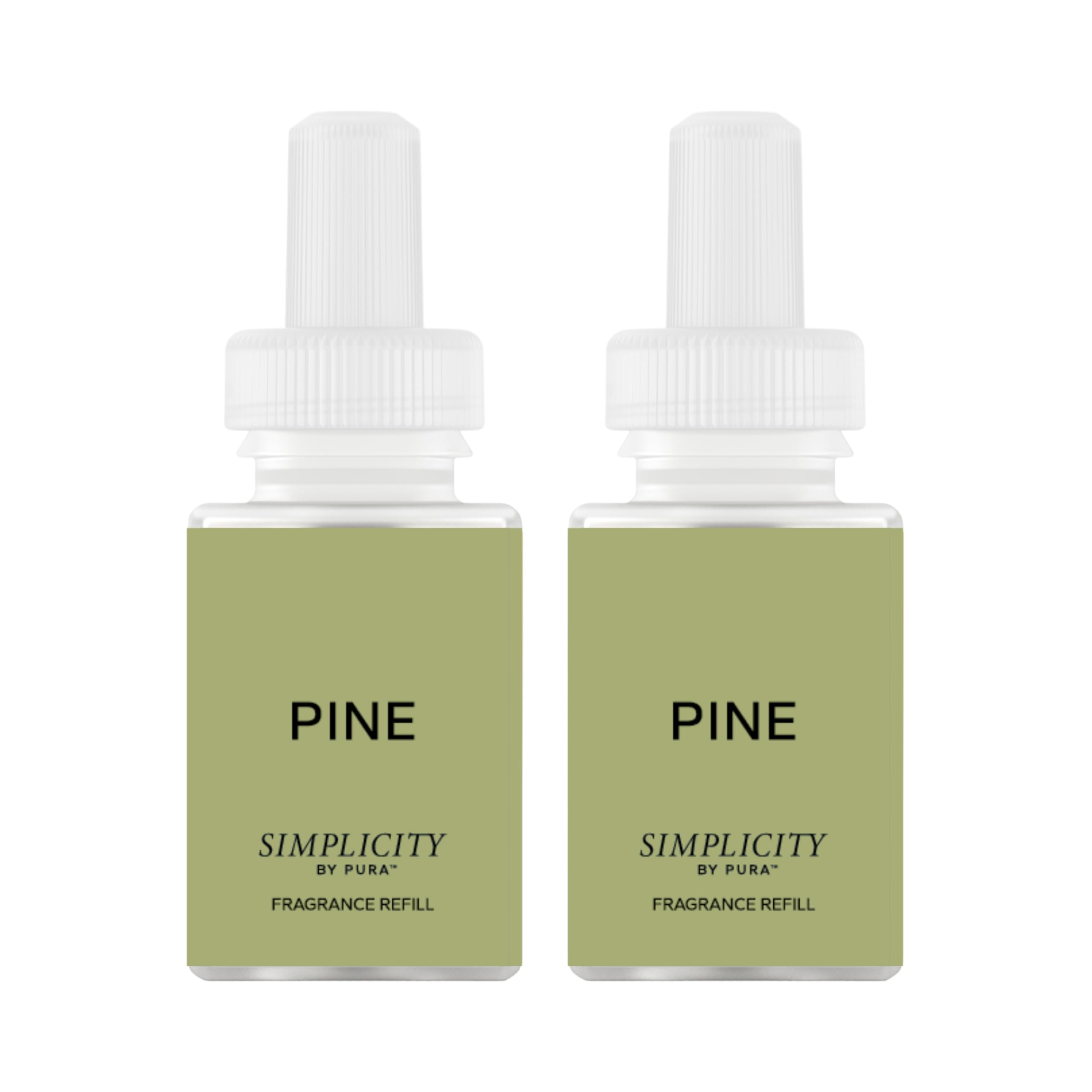 Pura pine diffuser refill pack delivering forest-like aroma for a serene living space.