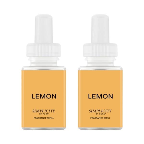 Pura Lemon bottle pour delivering bright, refreshing citrus scent