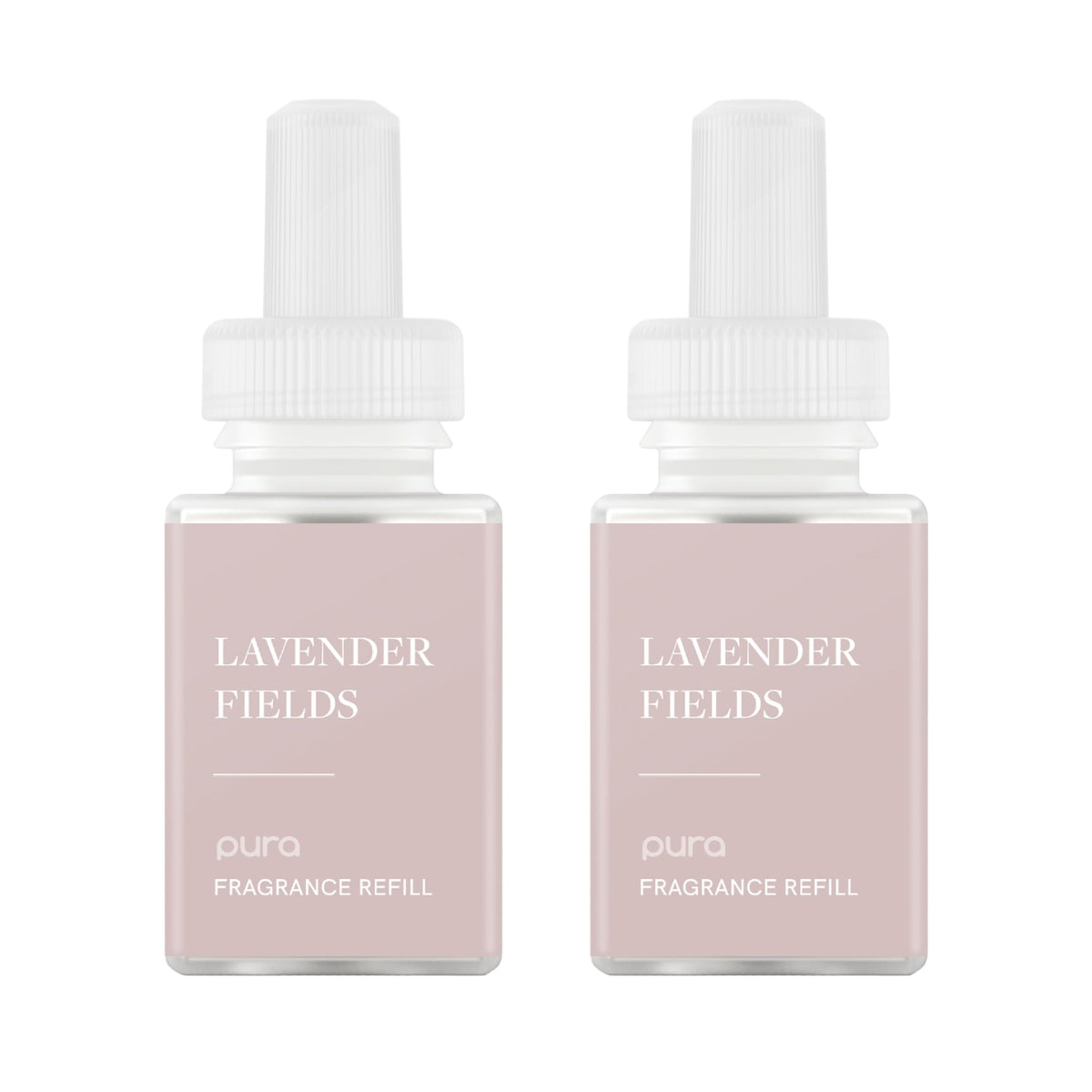 Pura Simply Lavender refill 2-pack shown for easy scent upgrade.