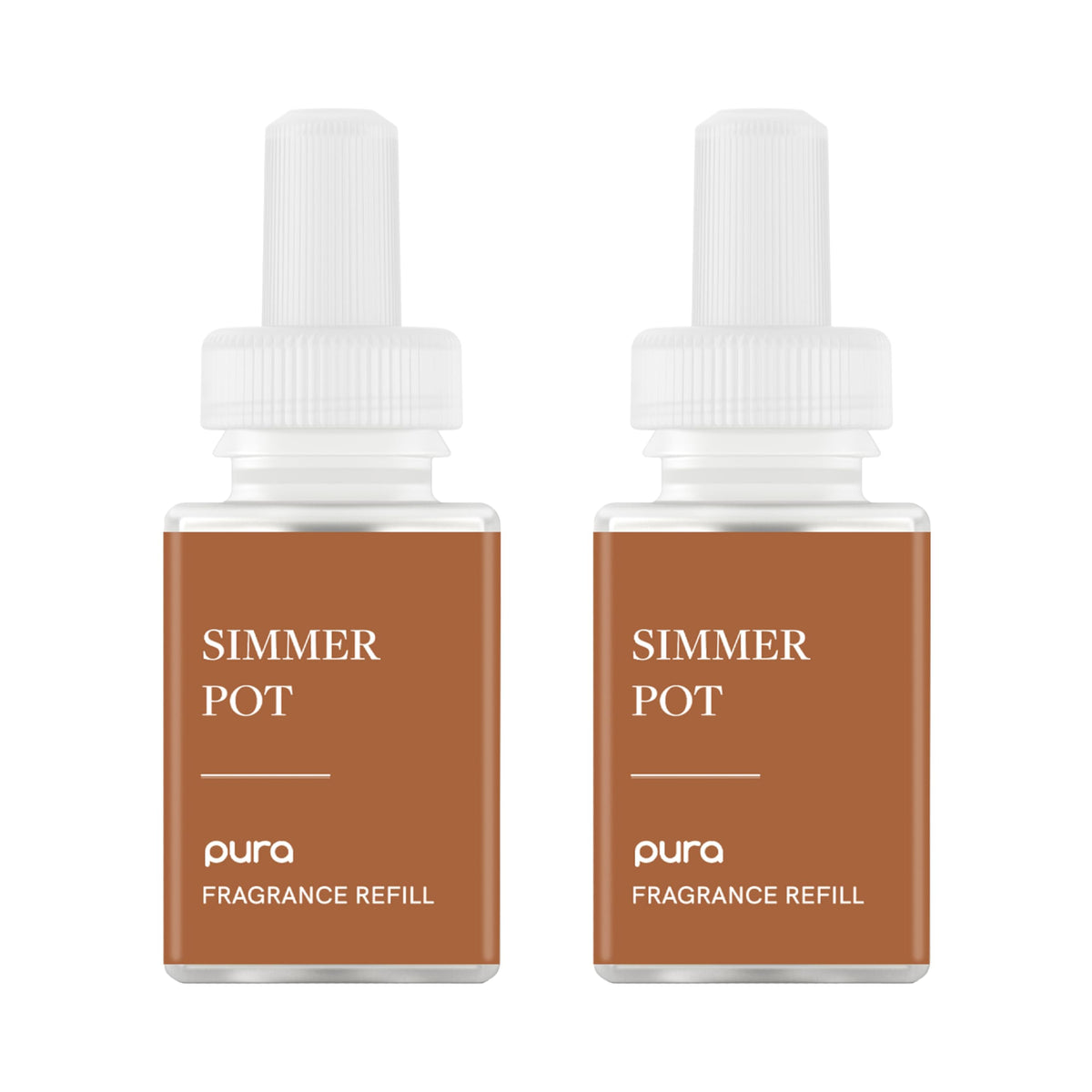 Pura Smart Home Scent Refill with brandy-apricot-spice-vanilla aroma for cozy spaces.