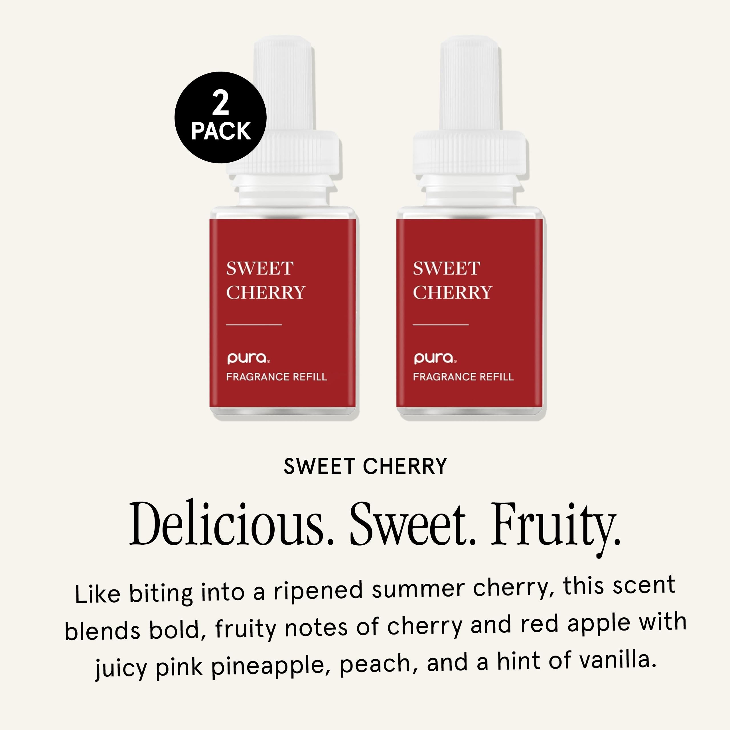 Pura Smart Vial Detection demonstrates easy scent swap with the diffuser.