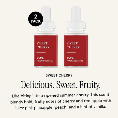 Pura Smart Vial Detection demonstrates easy scent swap with the diffuser.
