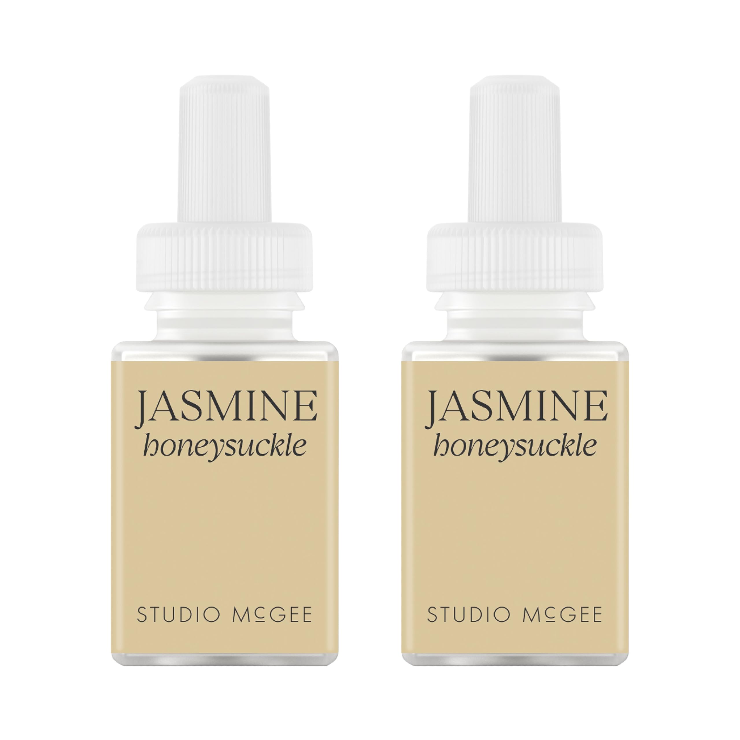 Pura Studio McGee fragrance refill with jasmine honeysuckle for a welcoming home.