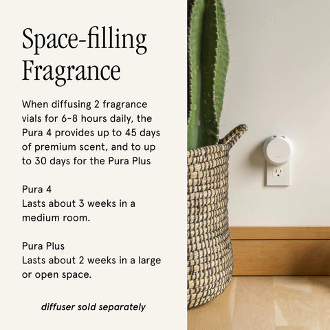 Pura Studio McGee long-lasting scent for a medium-sized room.