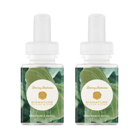 Pura Tommy Bahama Signature Island refill bottle adds tropical fragrance to your diffuser