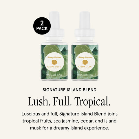 Pura Tommy Bahama two-pack refill box for quick scent refresh