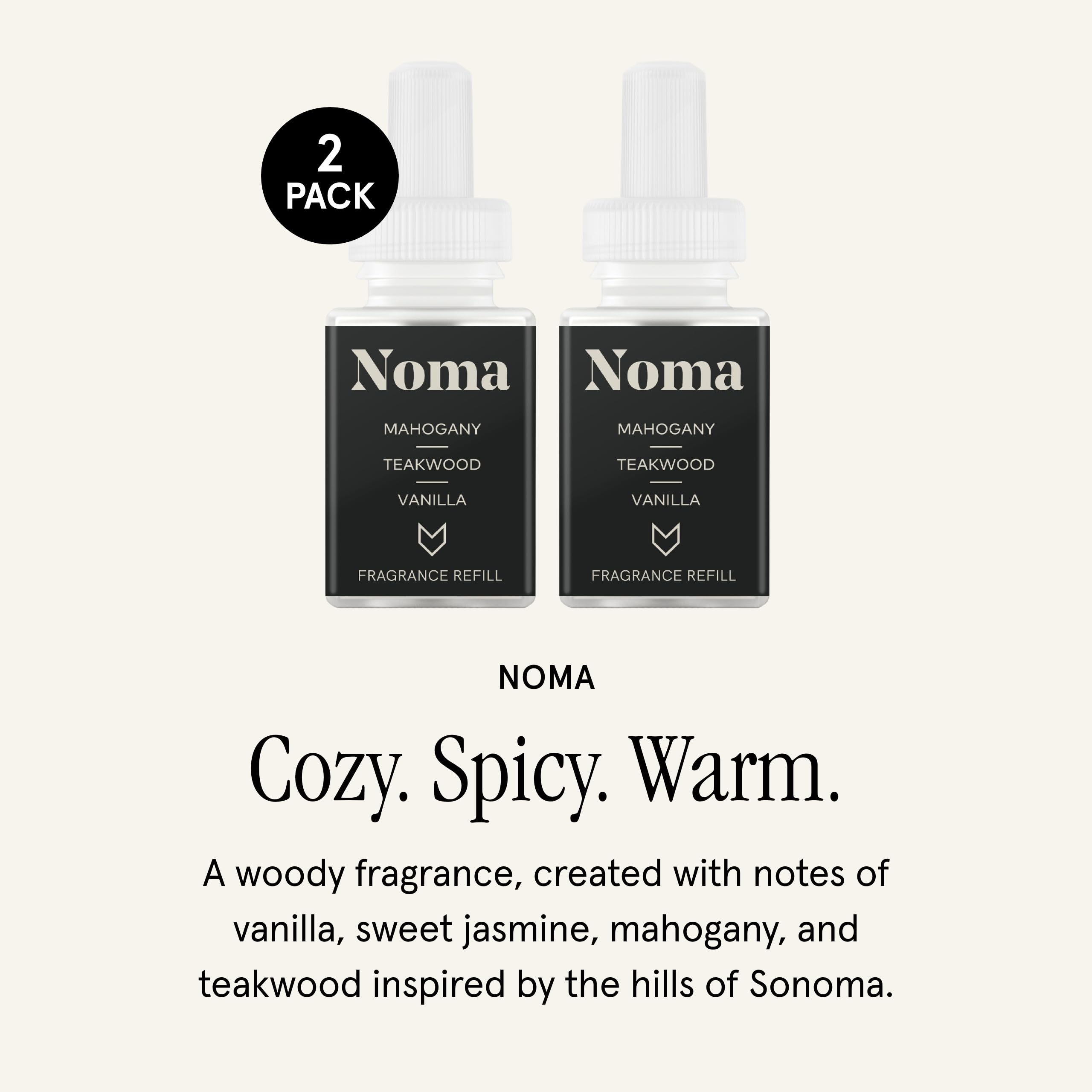 Pura two-pack refill for long-lasting fragrance in any diffuser