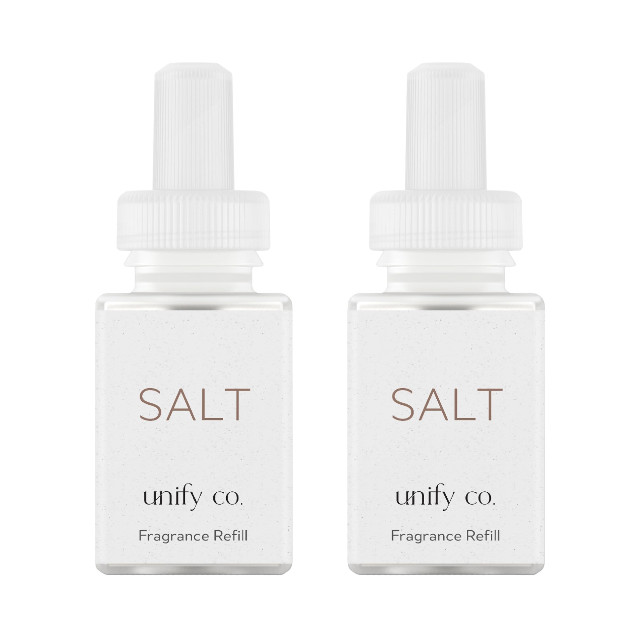 Pura Unify Co salt refill 2-pack—compact packaging for effortless home fragrance