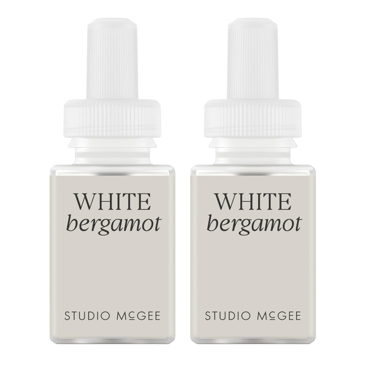 Pura White Bergamot refill bottle for the diffuser, fresh scent for daily calm.
