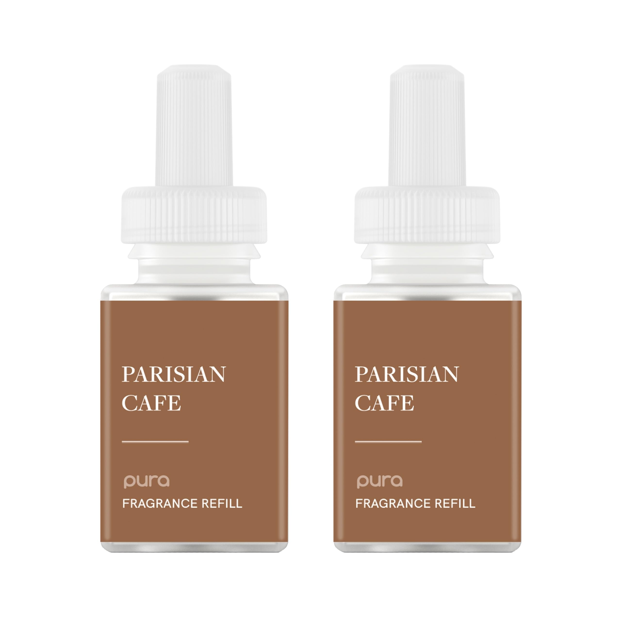 PuraHome Parisian Café bottle enhances cozy evenings with rich caramel-coffee-vanilla notes.