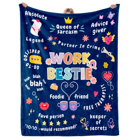 Purdicra work bestie throw blanket close-up of soft flannel for couch cozy moments