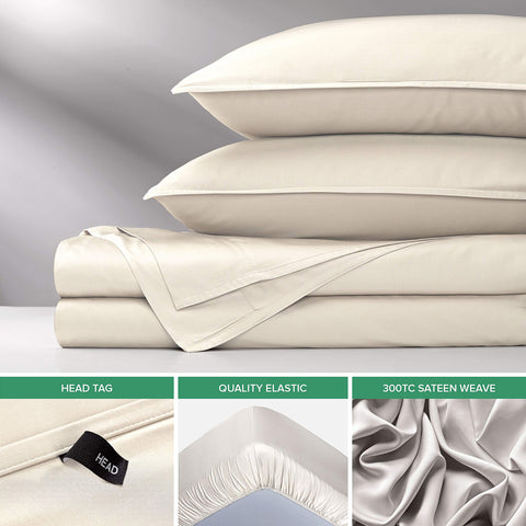 Deep-pocket fit up to 16 inches on Pure Bamboo sheets