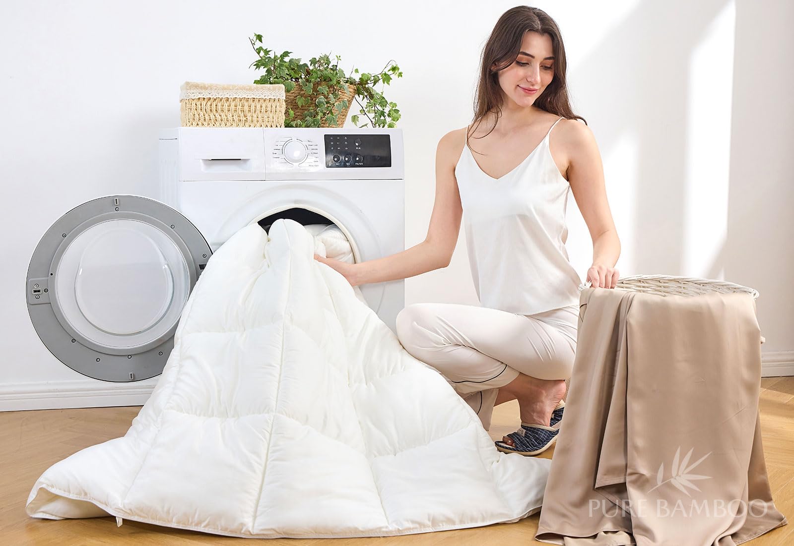 Pure Bamboo duvet insert oe-ko-standard-100-certified confirms fabric safety