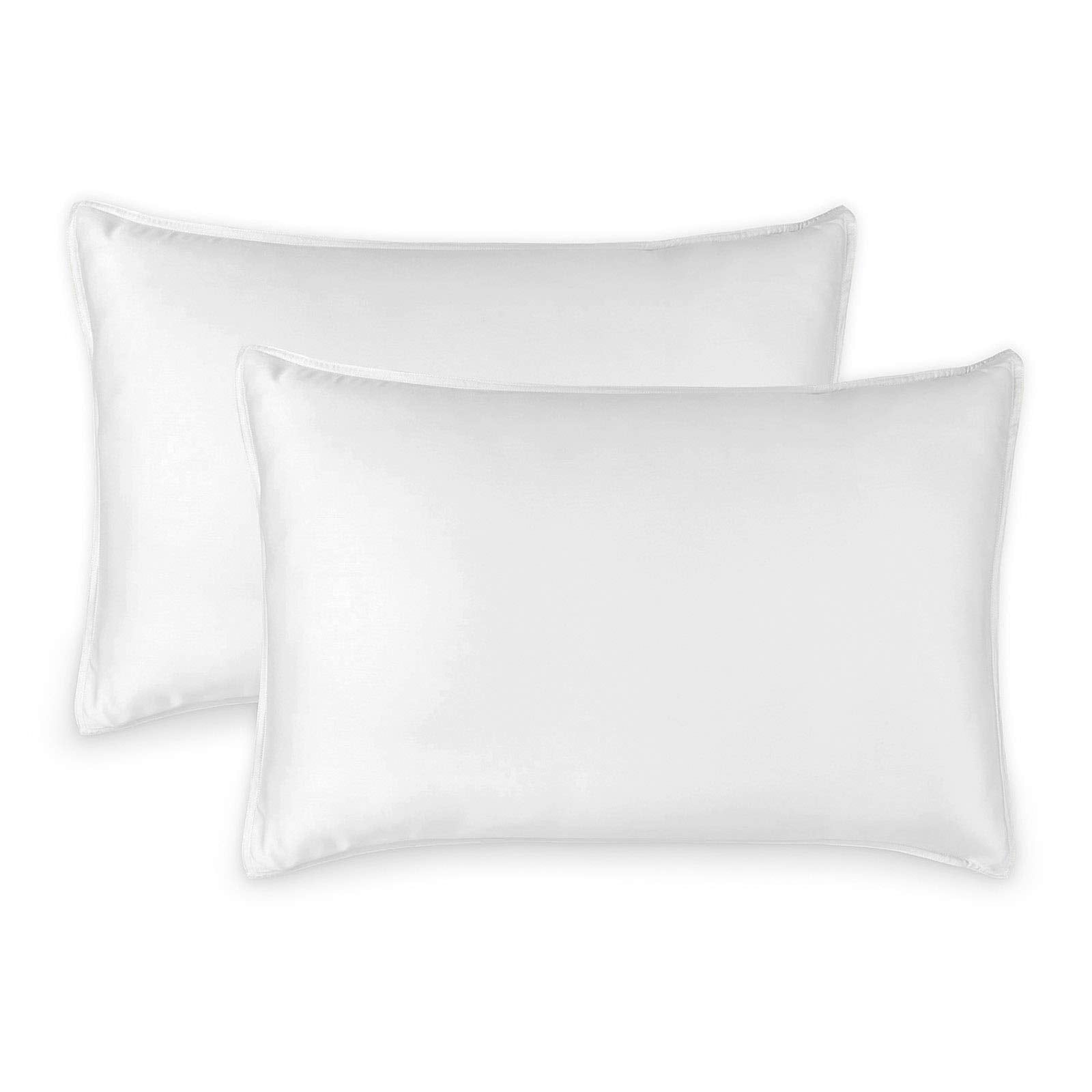 Pure Bamboo King Pillowcases pack front view highlights silky softness and cooling comfort