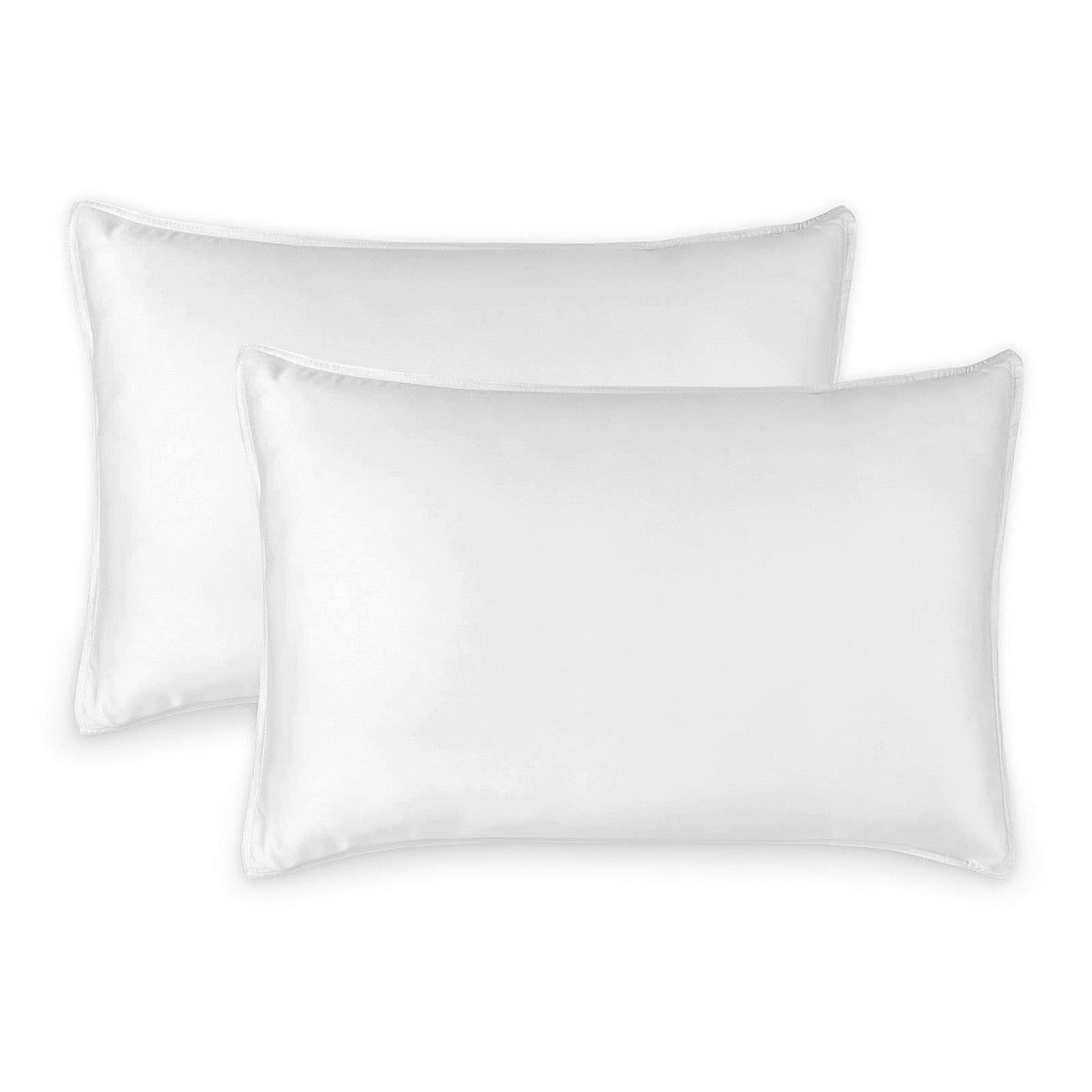 Pure Bamboo King Pillowcases pack front view highlights silky softness and cooling comfort