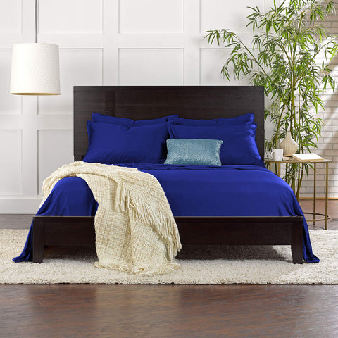 Packaging and OEKO-TEX certification label on Pure Bamboo King Sheets