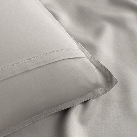 Pure Bamboo King Sheets pillowcases with envelope closure.