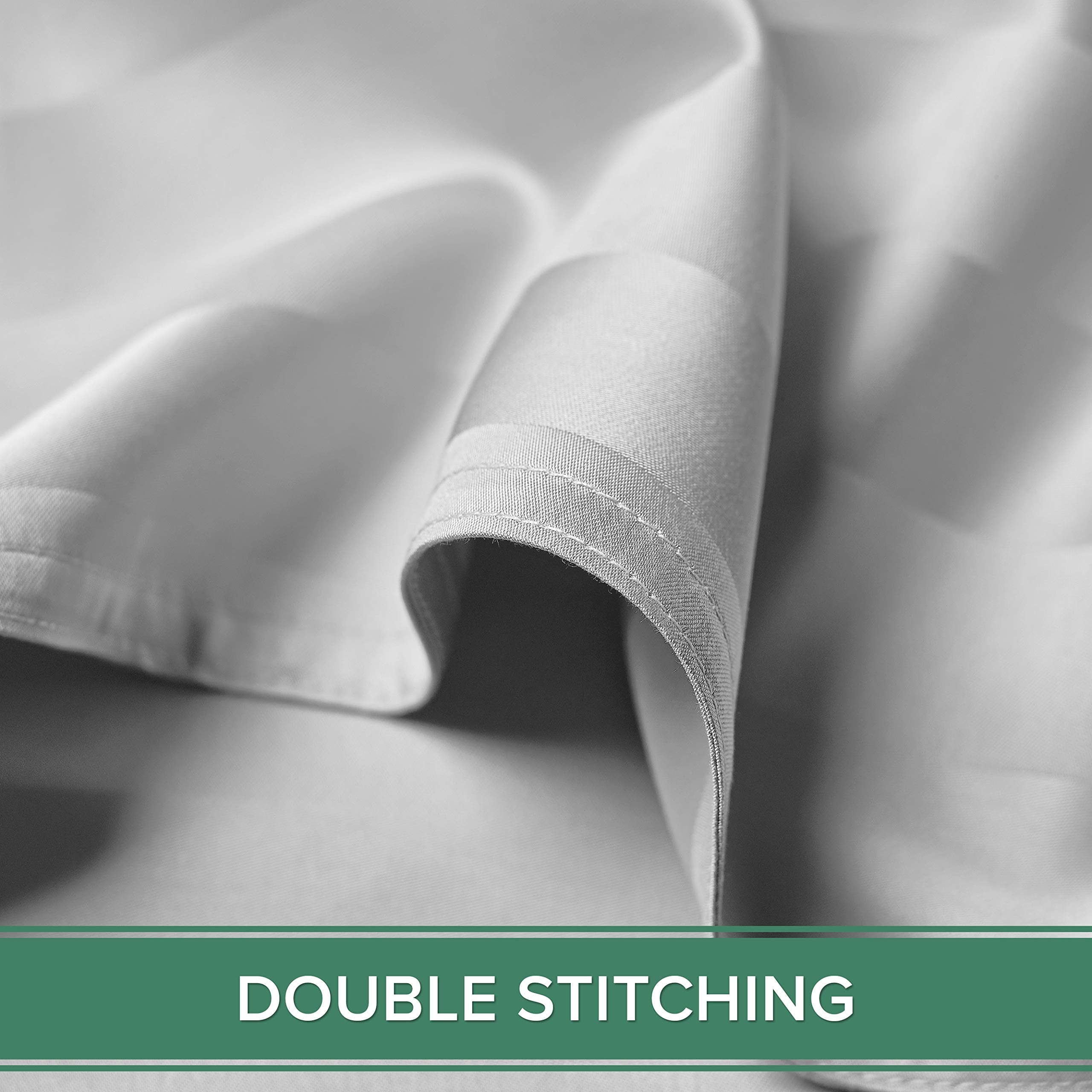 Pure Bamboo fabric cooling and breathable for all-season comfort.