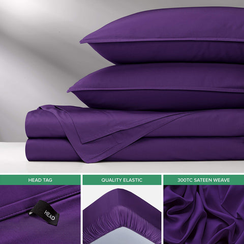 Pure Bamboo queen sheets cooling softness helps you stay comfortable on warm nights.
