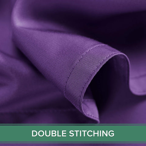 Pure Bamboo queen sheets organic viscose from bamboo is gentle on skin.