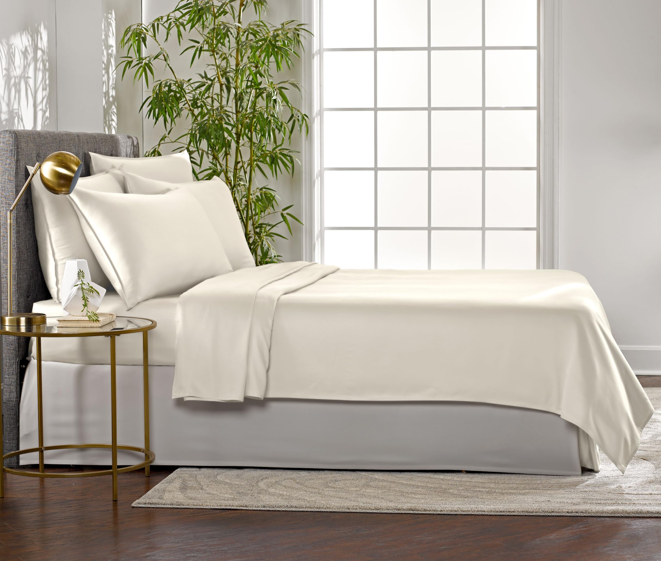Pure Bamboo Queen Pillowcases with envelope closure and luxurious feel
