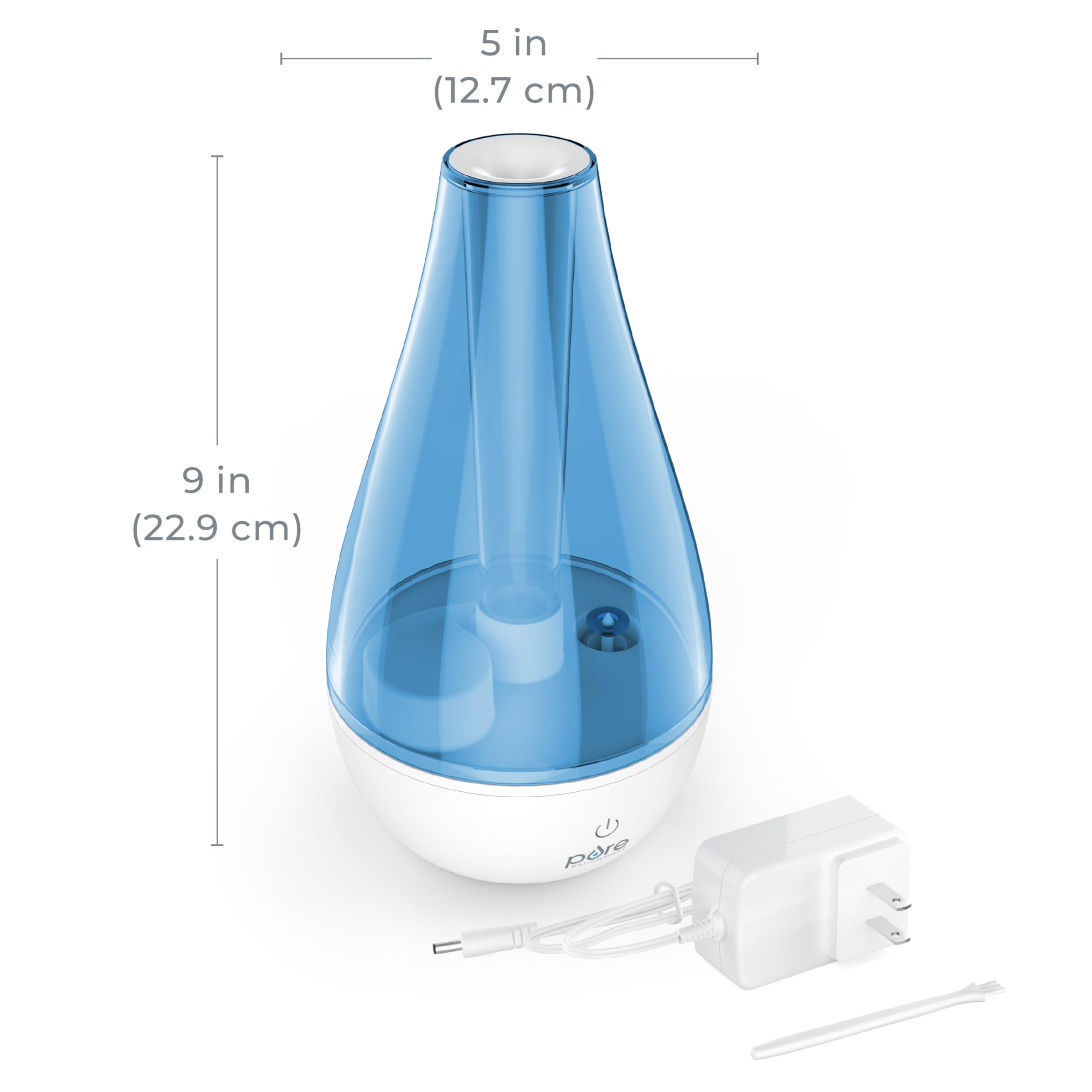 Pure Enrichment MistAire Studio night light glow for calm evenings.