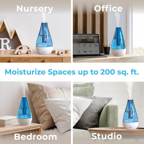 Pure Enrichment MistAire Studio top controls enable quick mist settings.
