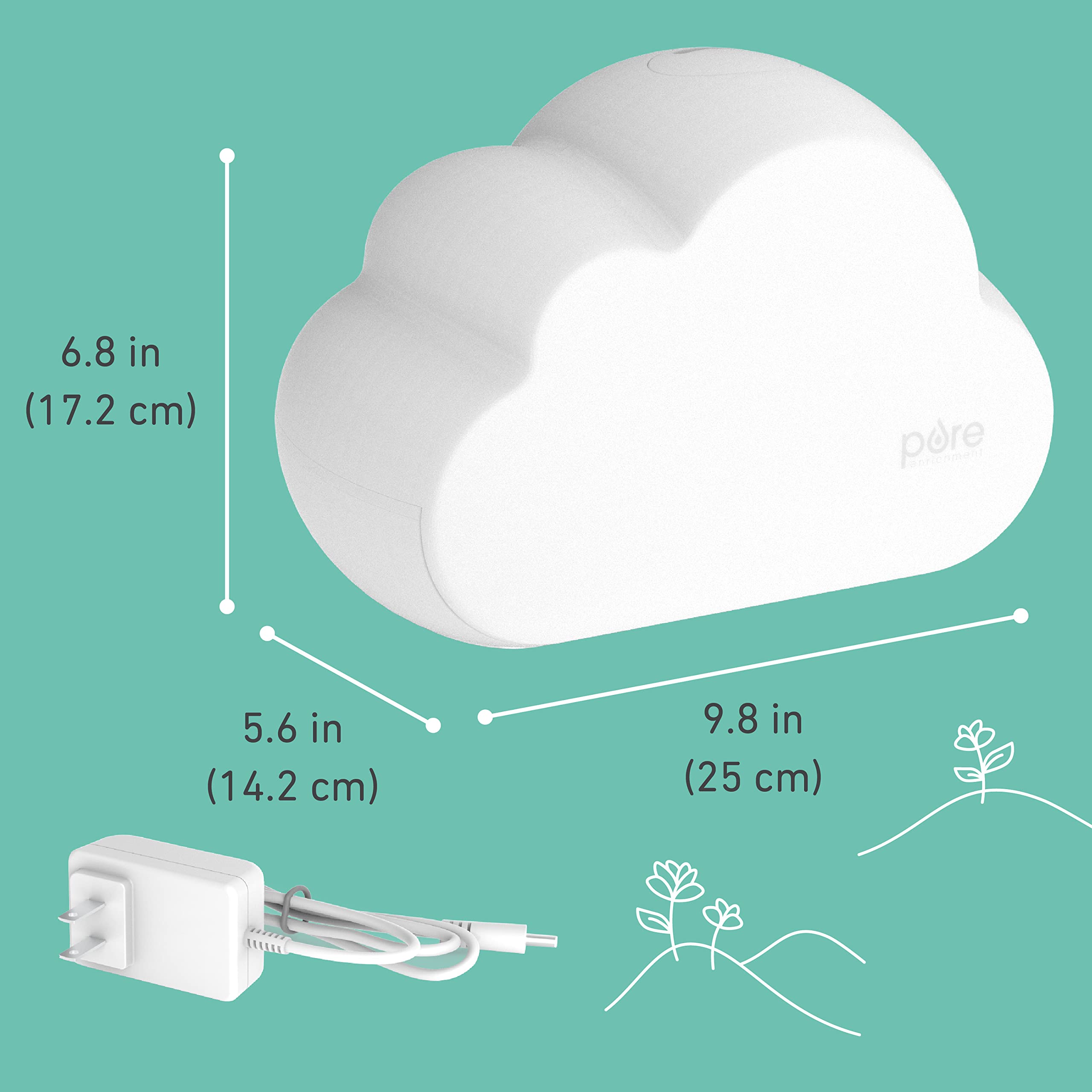 Pure Enrichment PureBaby Cloud Humidifier BPA-free for safer home use.