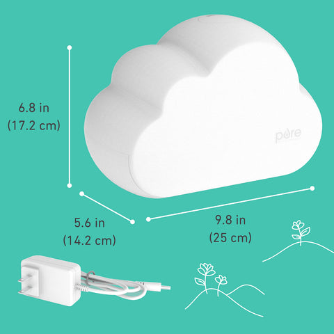 Pure Enrichment PureBaby Cloud Humidifier BPA-free for safer home use.