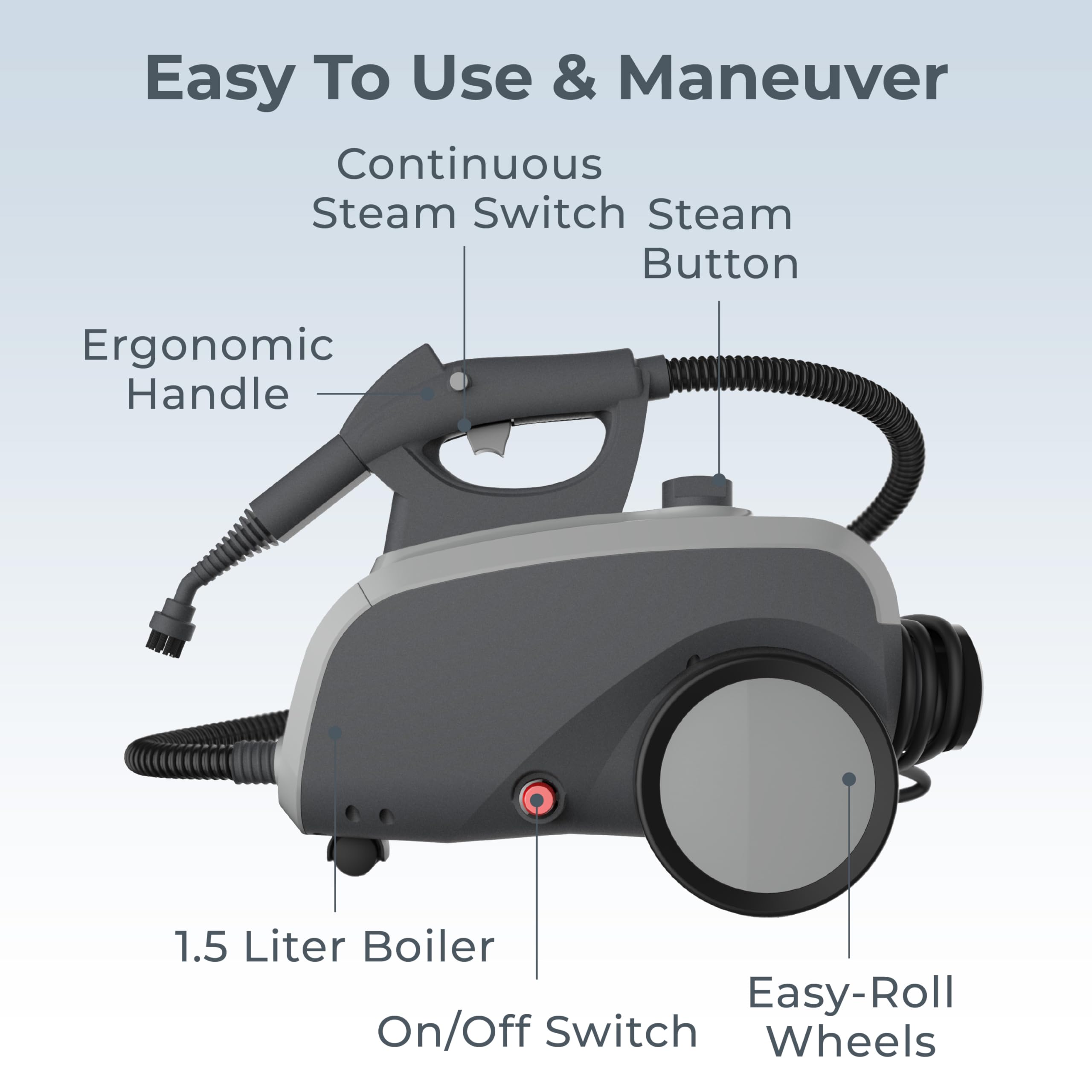 Pure Enrichment PureClean XL mop head and microfiber pads for efficient floor cleaning.