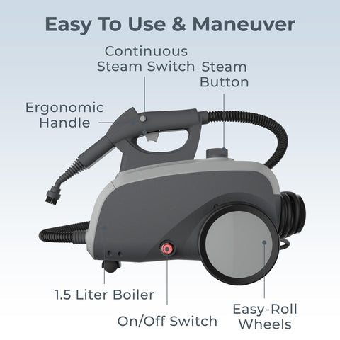 Pure Enrichment PureClean XL mop head and microfiber pads for efficient floor cleaning.