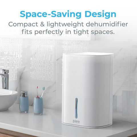 Pure Enrichment PureDry Mini compact design saves space in small rooms.