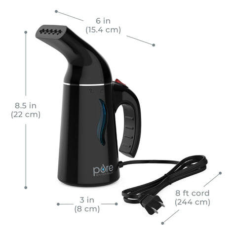ETL-certified PureSteam portable steamer with reliable safety and warranty.