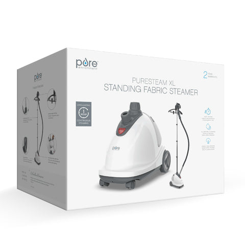 Pure Enrichment PureSteam XL ETL-approved power adapter and warranty
