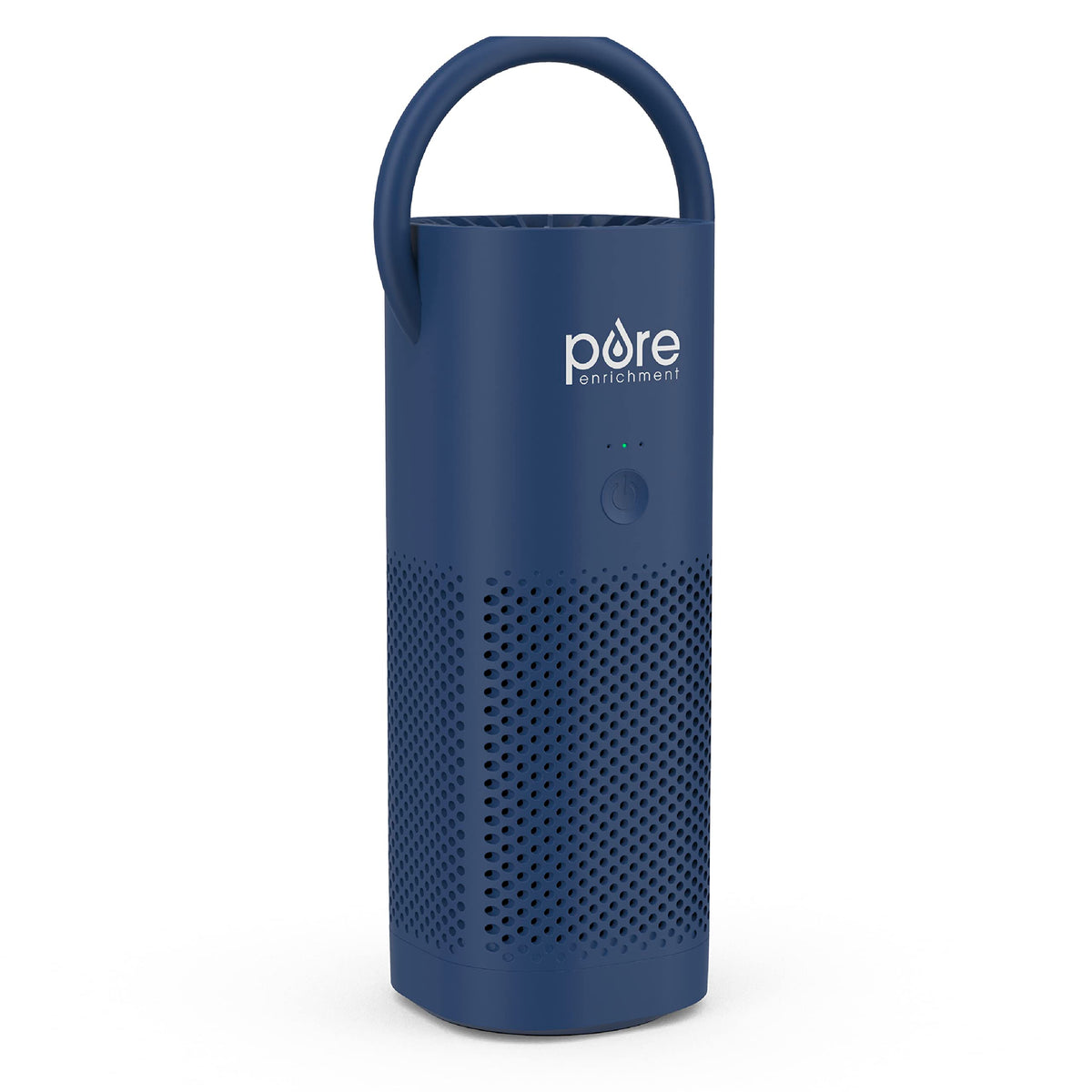 Pure Enrichment PureZone Mini cordless air purifier for desks and cars, delivering fresher air.