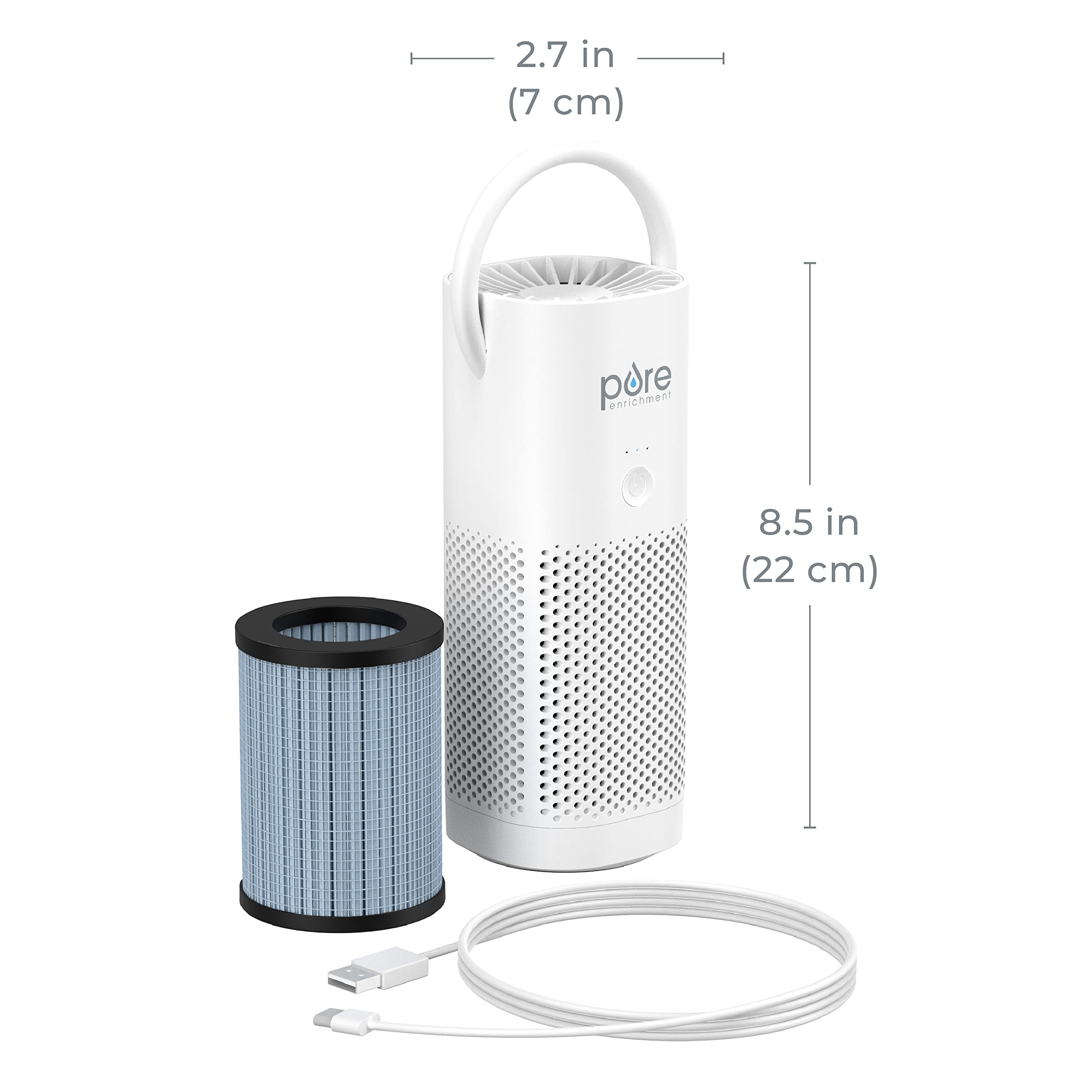 Pure Enrichment PureZone Mini weighs under a pound for ultra-portable use