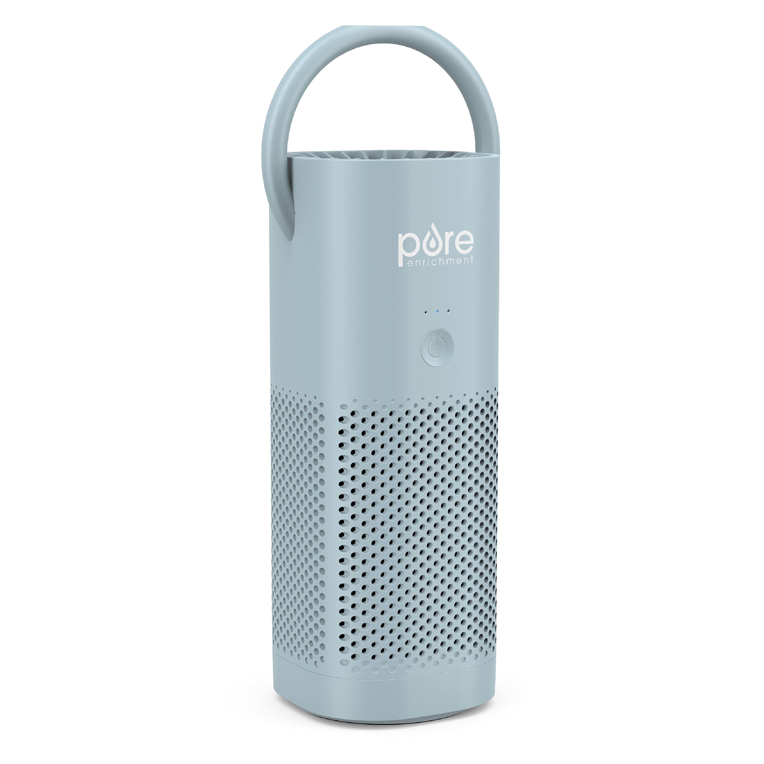 Pure Enrichment PureZone Mini front view showing compact purifier for personal air quality