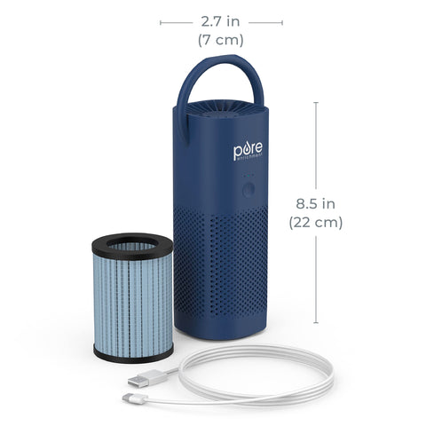 Pure Enrichment PureZone Mini three-speed fan for customize air purification.
