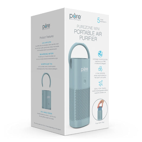 Pure Enrichment PureZone Mini warranty information signaling trusted support