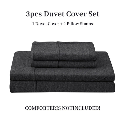 Pure Era duvet cover seen in a modern bedroom scene for easy styling.