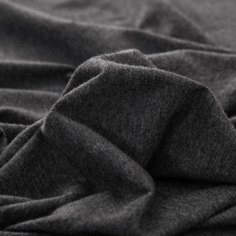 Pure Era queen-size jersey-knit bedding set shown on a tidy bed.
