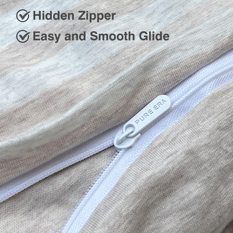 PURE ERA reversible 2-in-1 design with two looks in one duvet cover