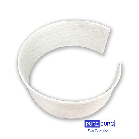 Pureburg activated carbon layer reduces odors and VOCs for fresher rooms