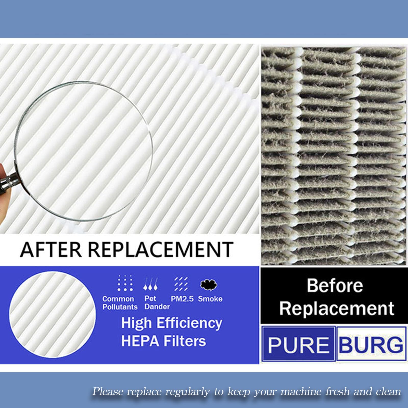 PUREBURG sealed packaging with label confirms product integrity