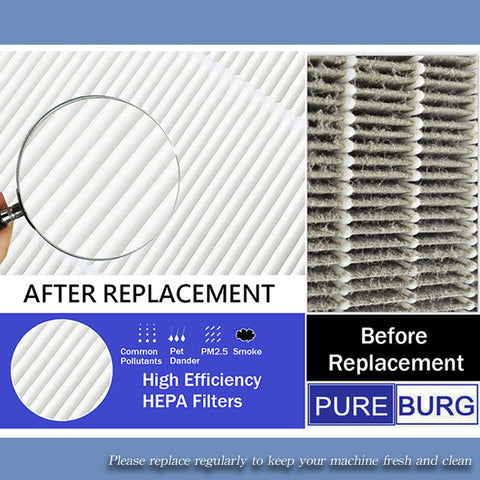 PUREBURG sealed packaging with label confirms product integrity