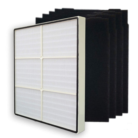 PUREBURG replacement filter set for Whirlpool Whispure — front packaging view