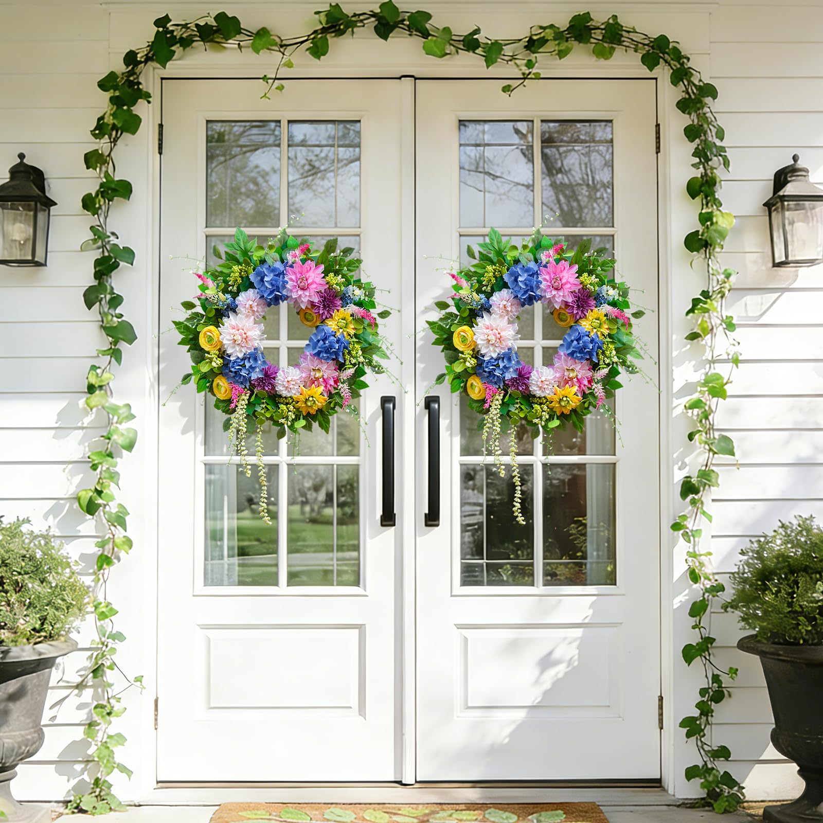 PureCosy delivery-ready packaging helps preserve wreath shape during transit.