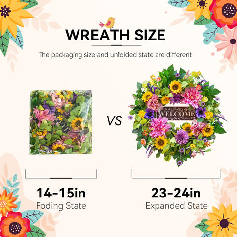 PureCosy weatherproof outdoor wreath withstands elements for year-round porch charm.