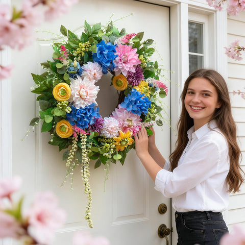 PureCosy low-maintenance wreath that never needs watering.